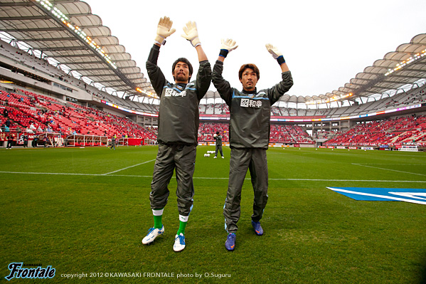 杉山選手と西部選手